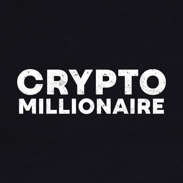 Crypto Millionaire Vintage by CryptoHunter